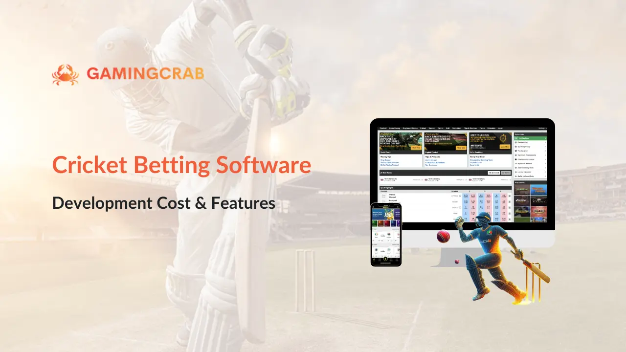 cricket betting software development cost